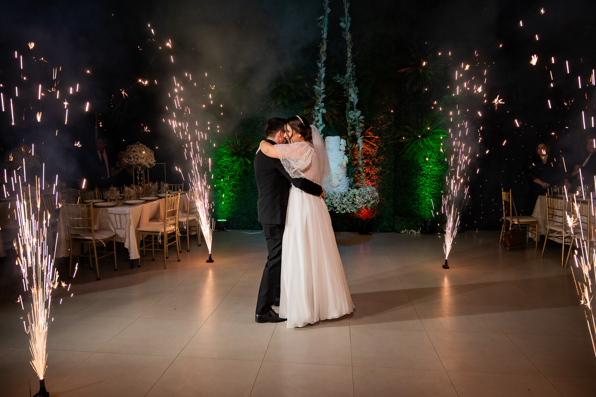 Boda en el jardín