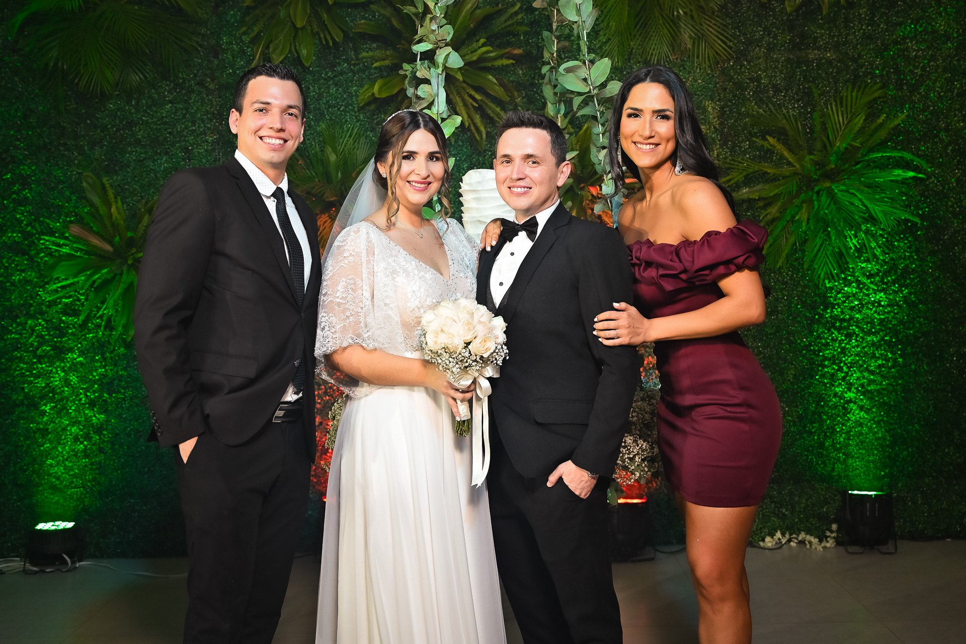 Boda en el jardín