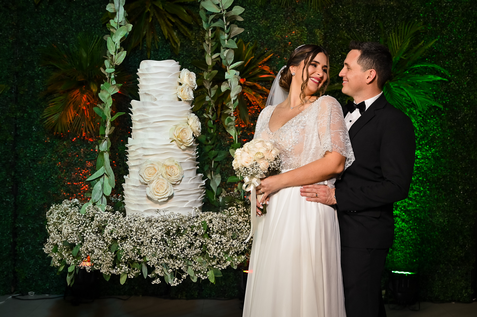 Boda en el jardín