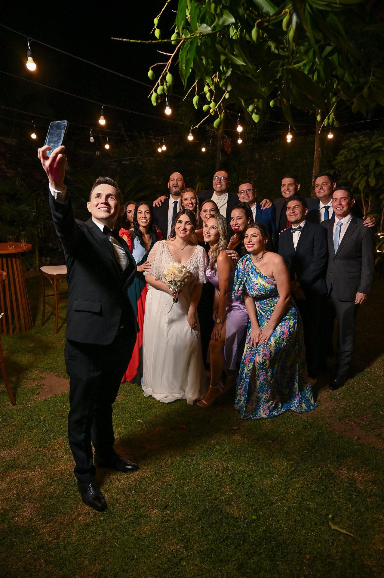 Boda en el jardín