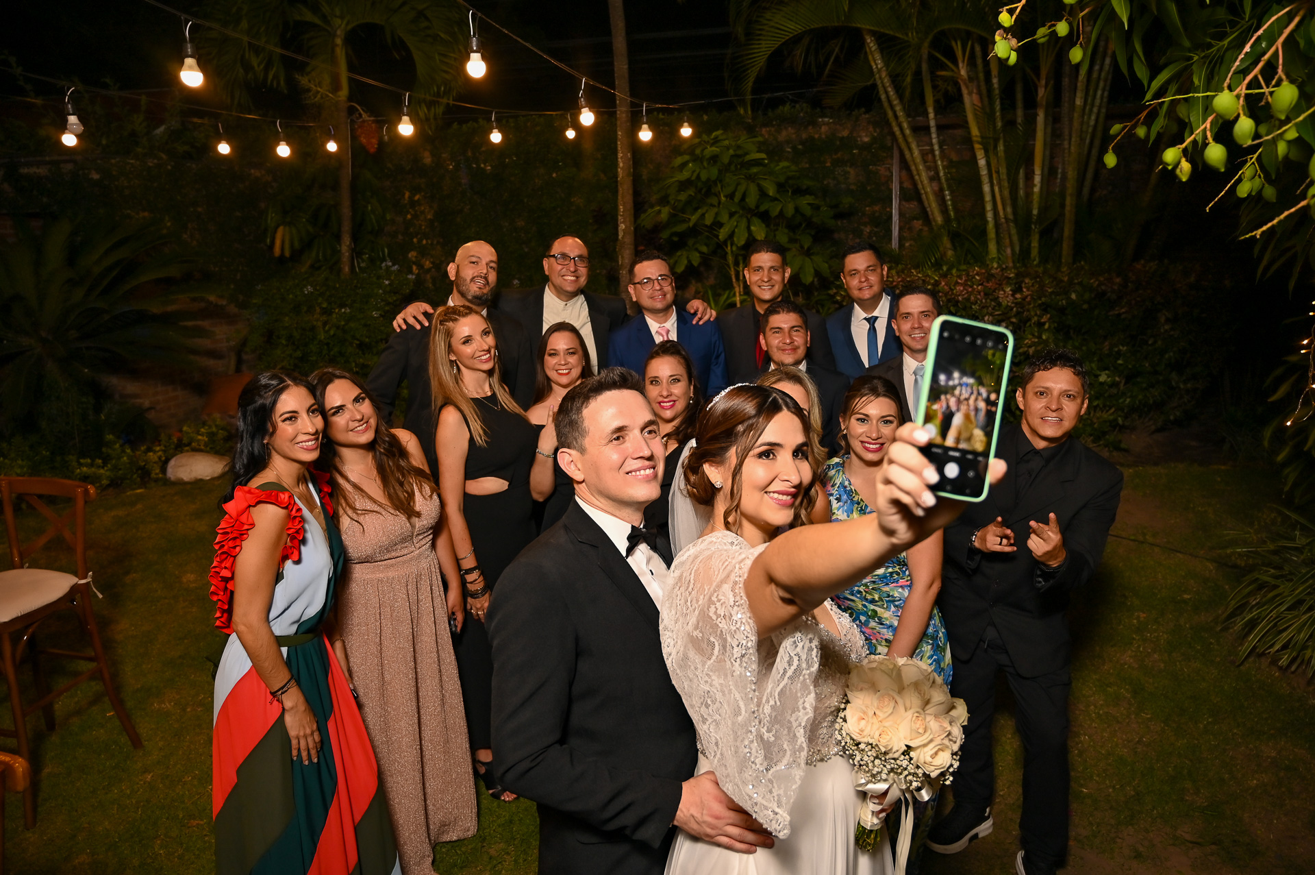Boda en el jardín