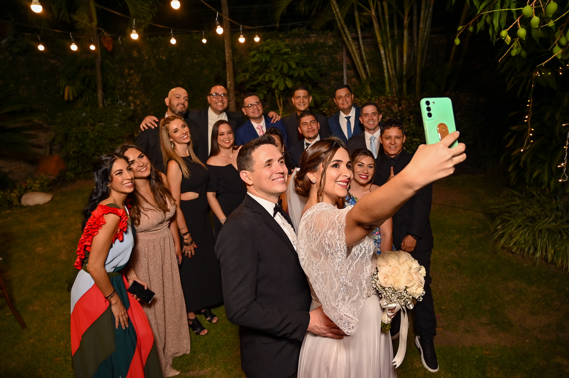 Boda en el jardín