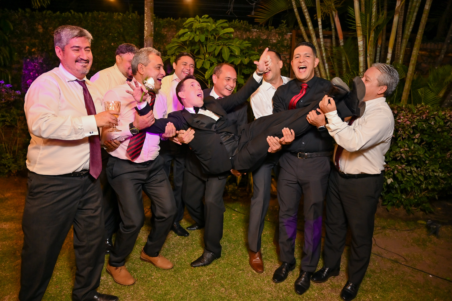 Boda en el jardín