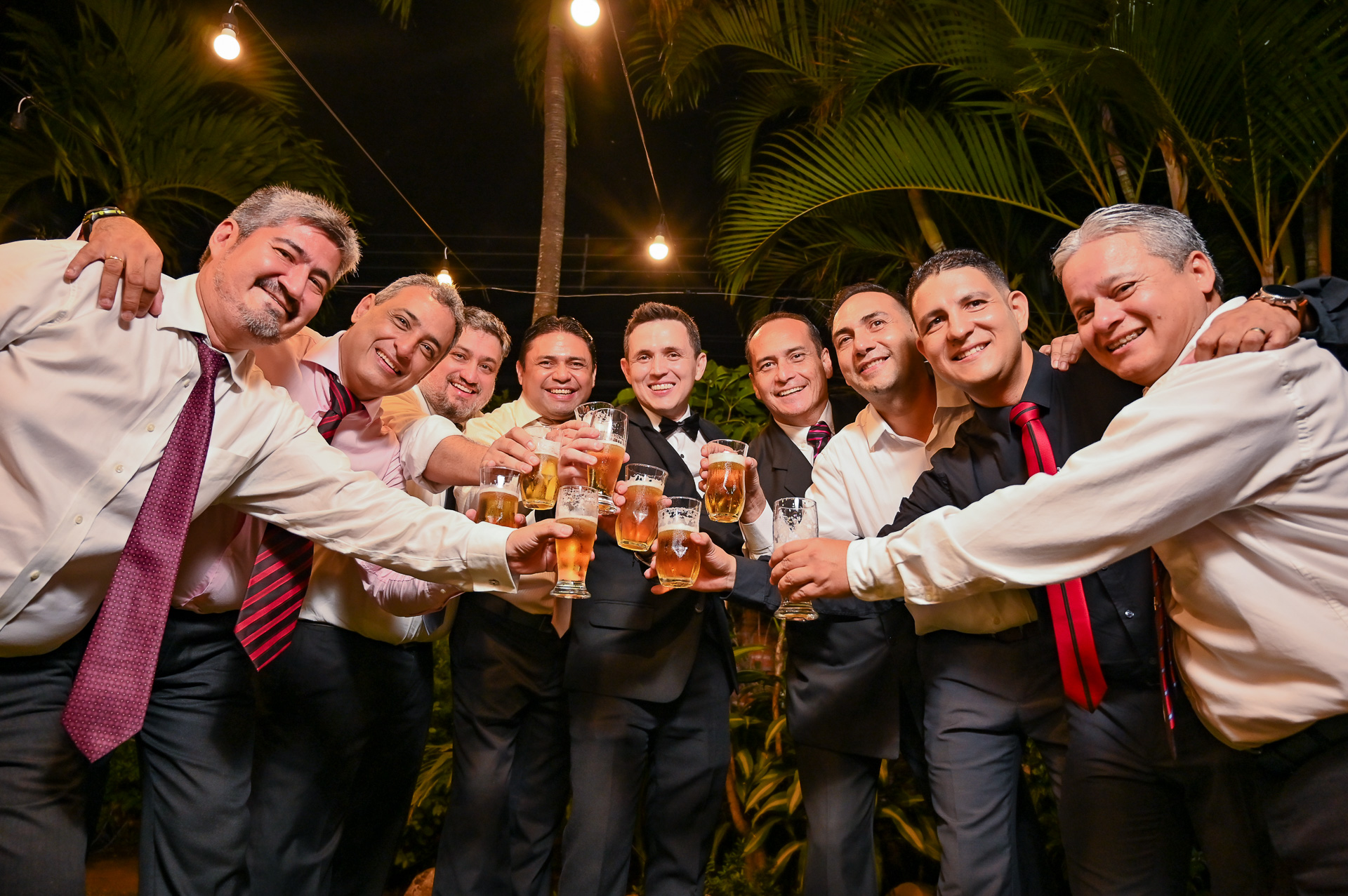 Boda en el jardín