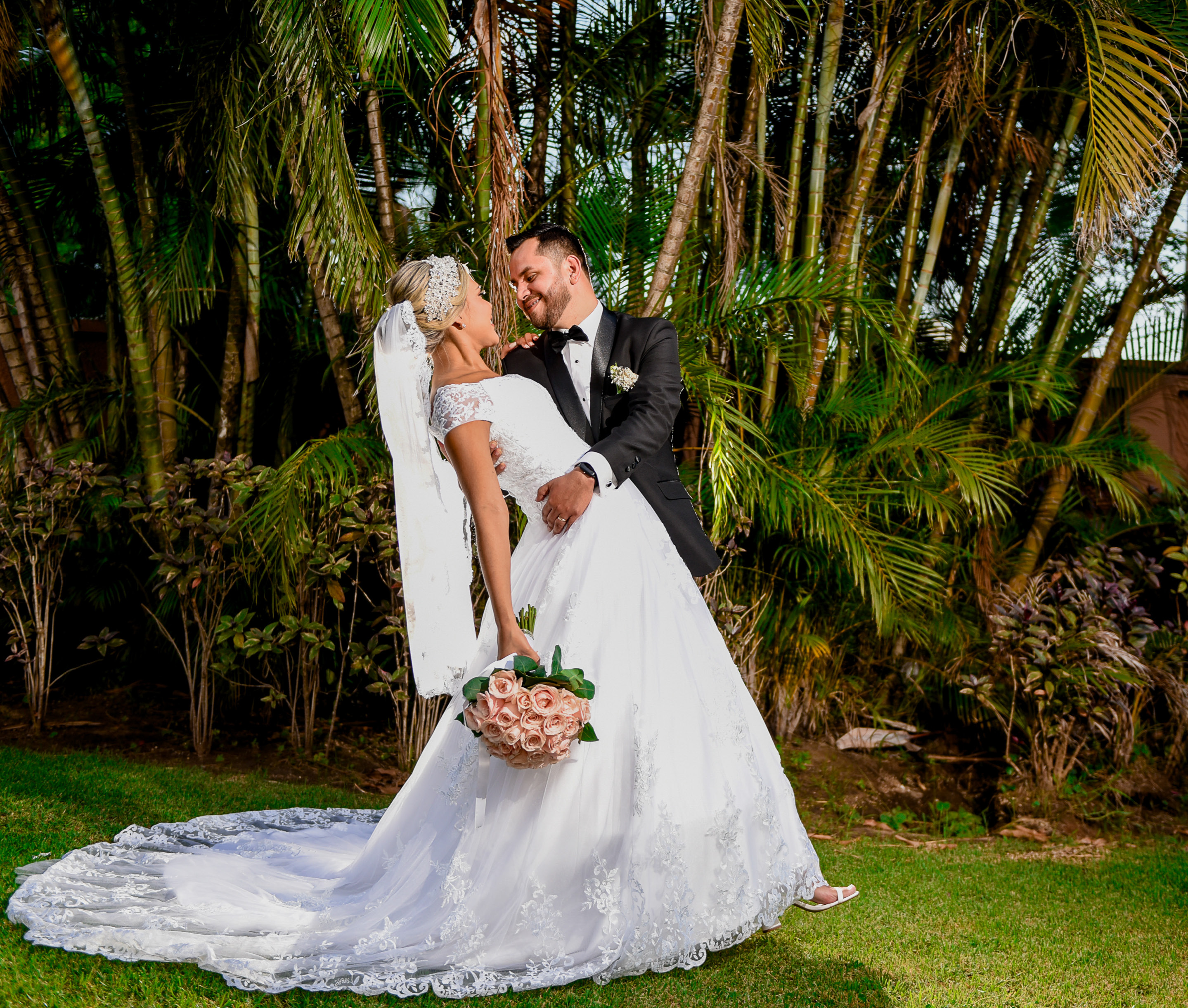 Boda en el jardín