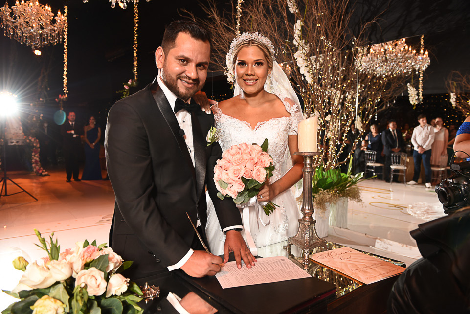 Boda en el jardín