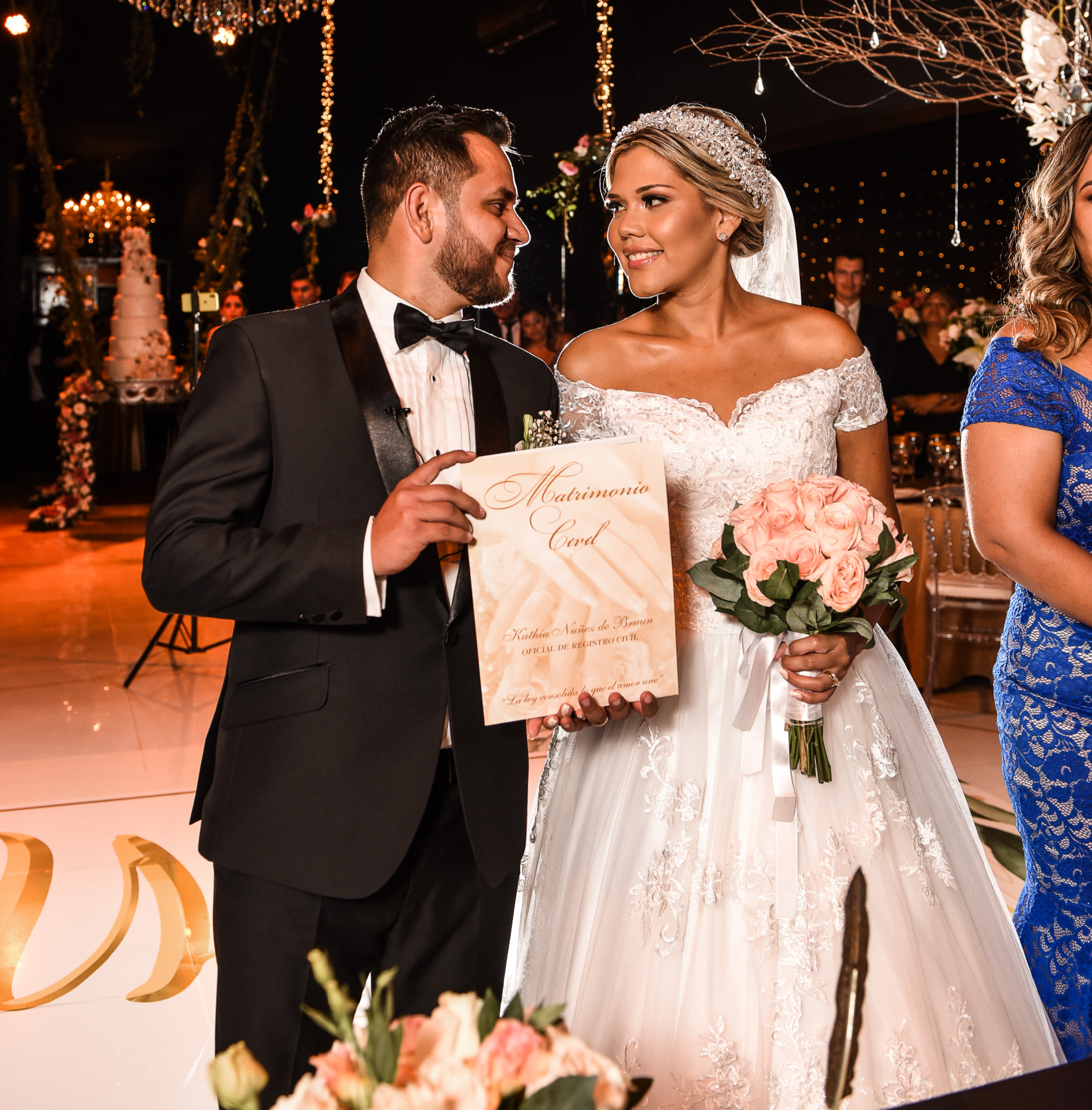 Boda en el jardín