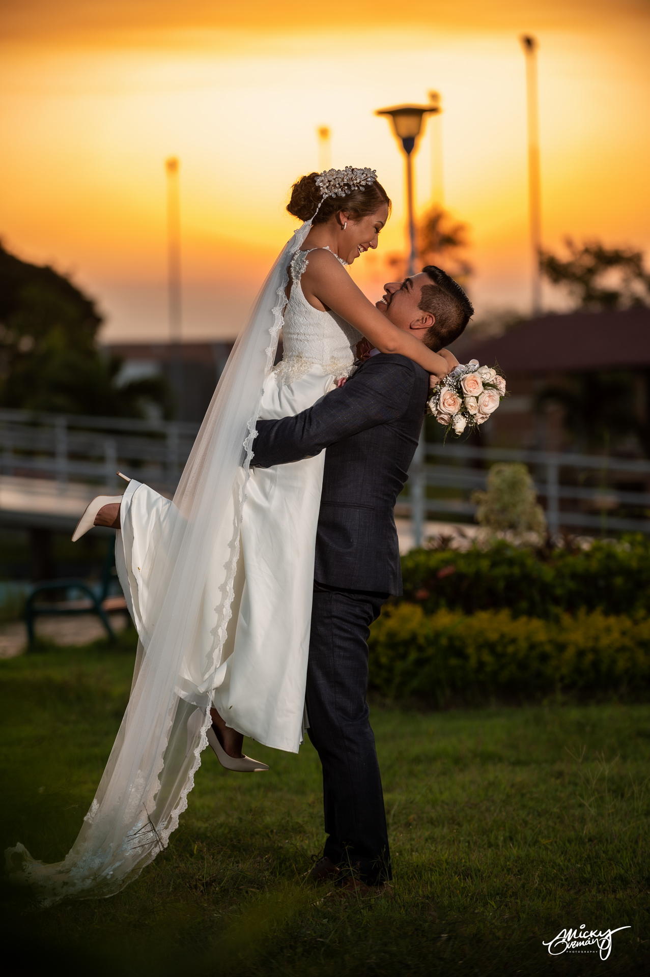 Boda en el jardín