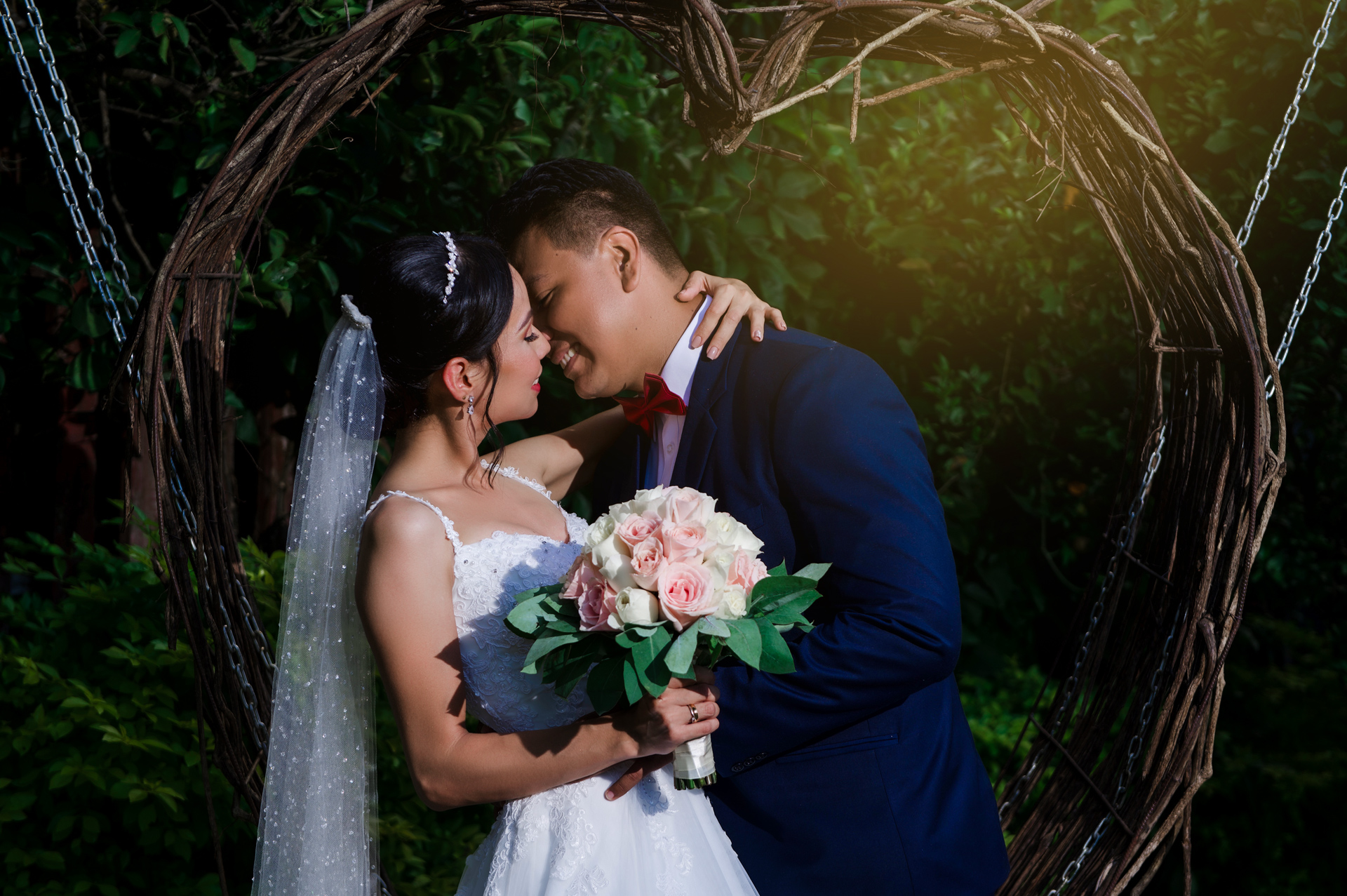 Boda en el jardín