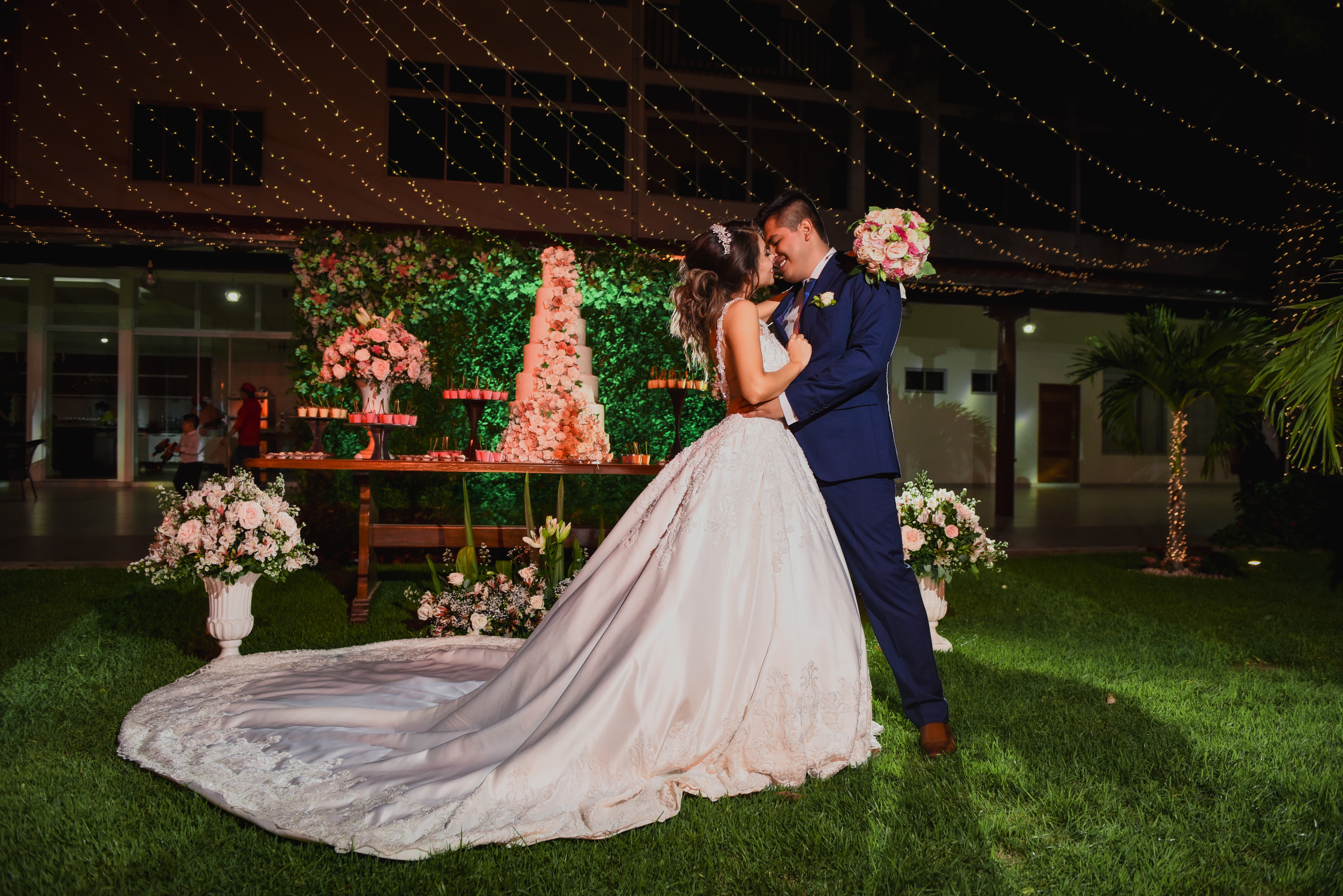 Boda en el jardín