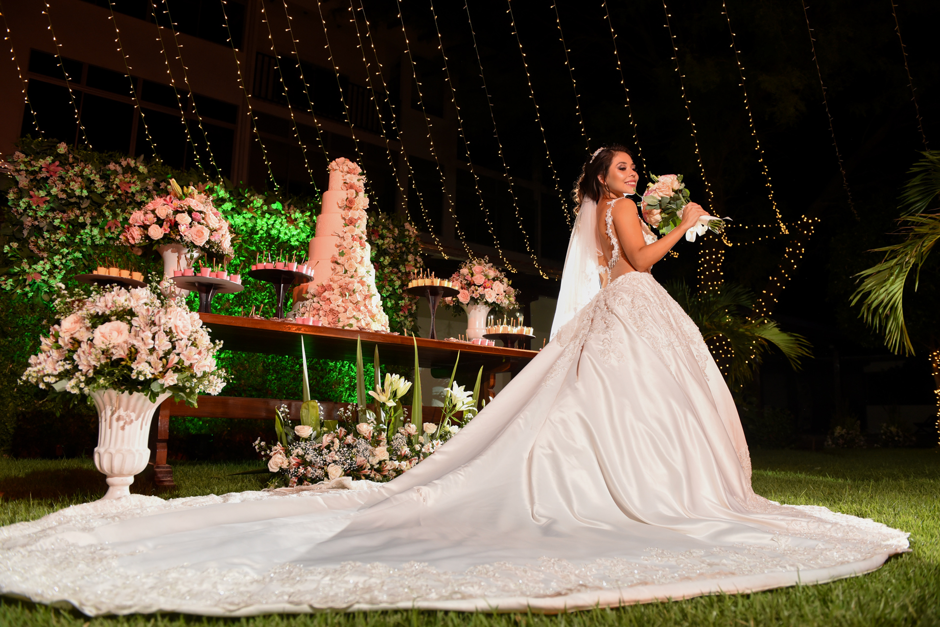 Boda en el jardín