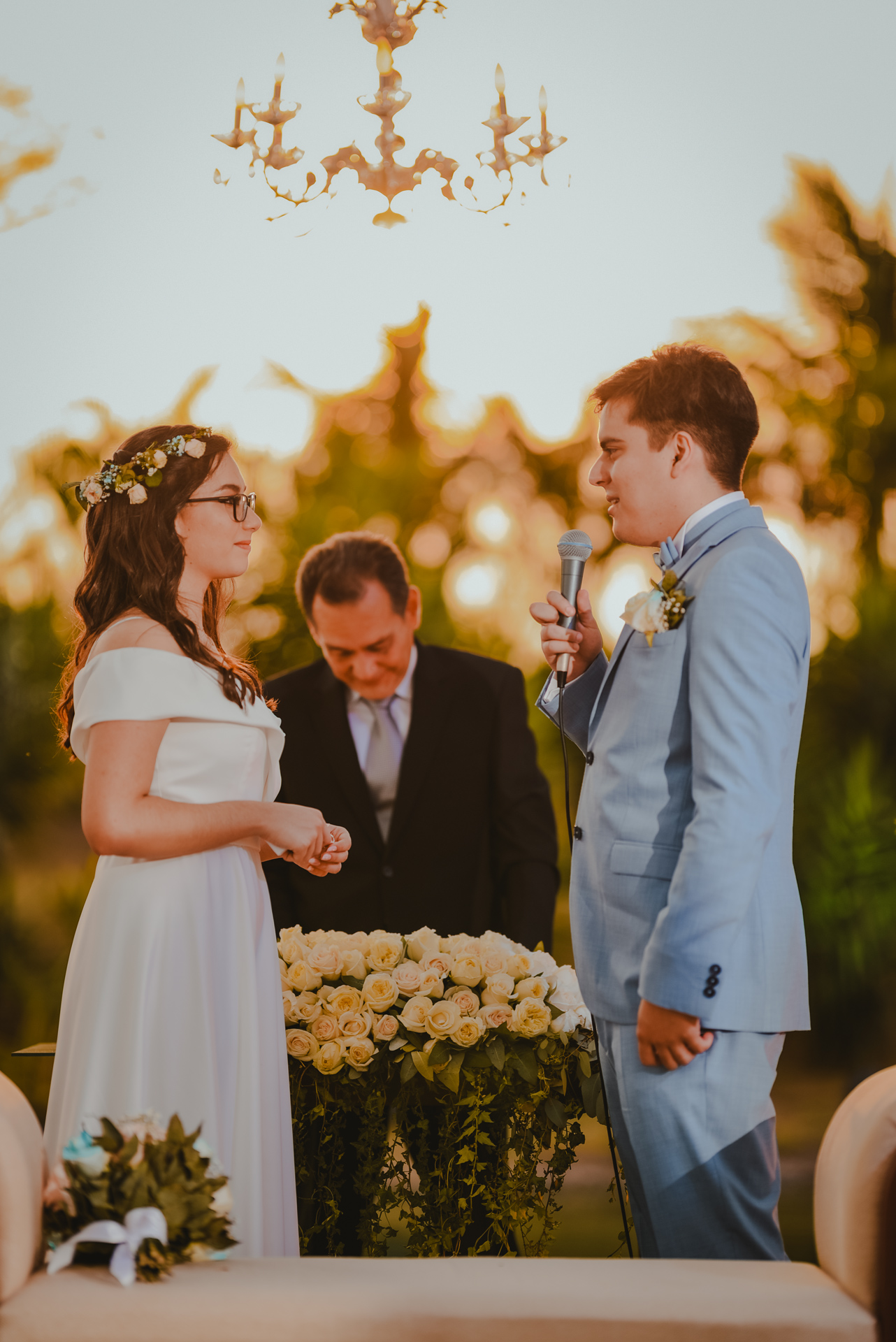 Boda en el jardín