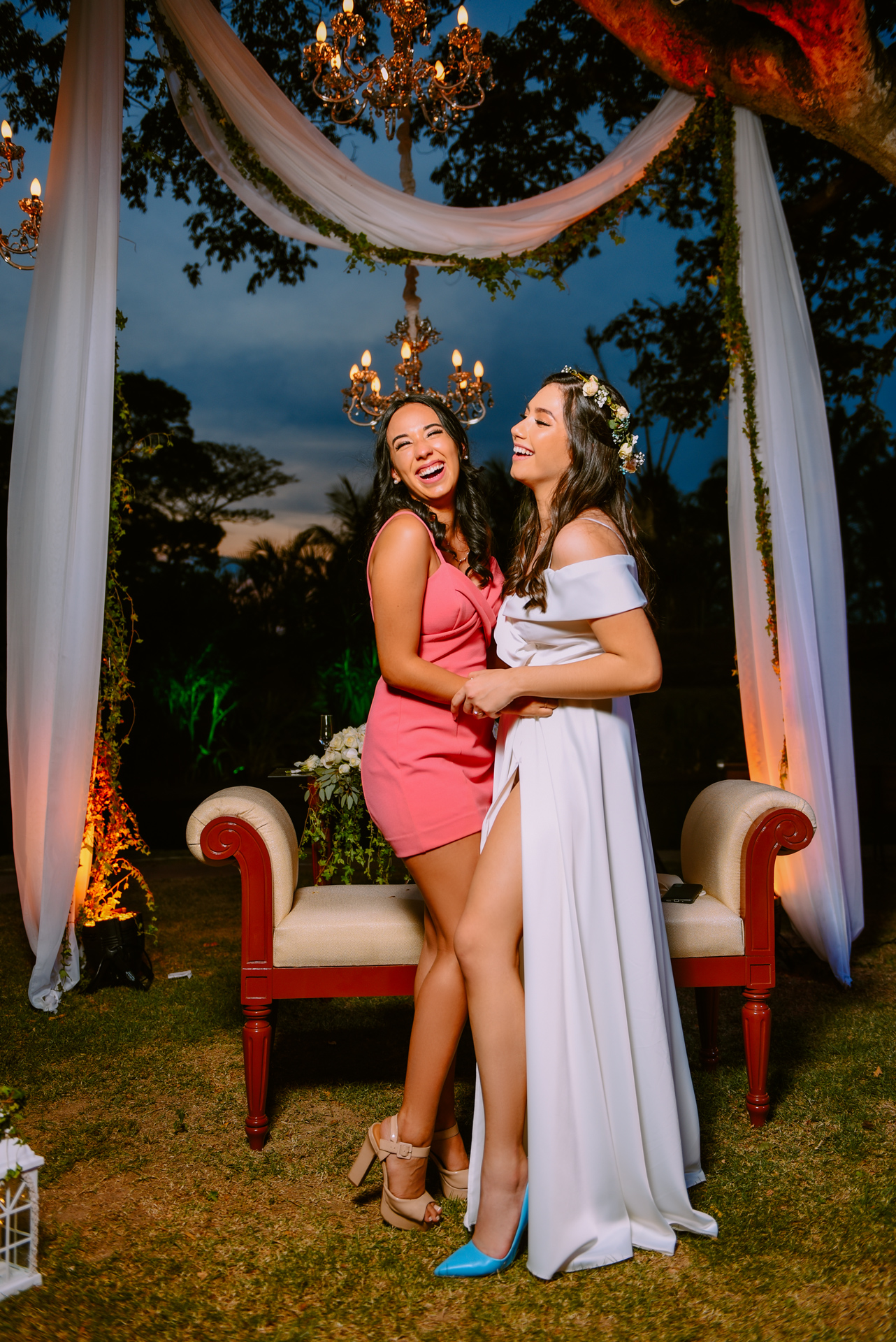 Boda en el jardín