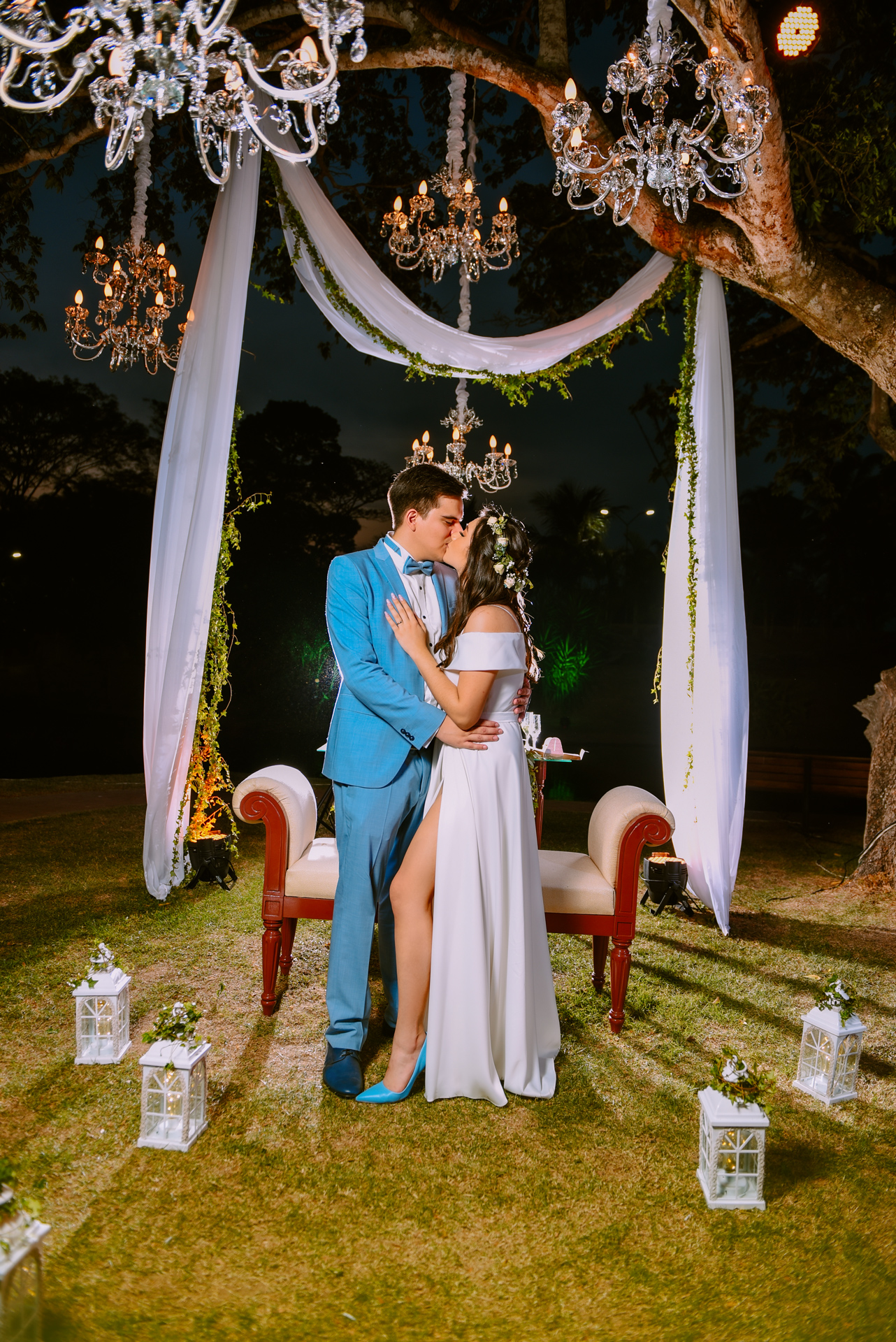 Boda en el jardín