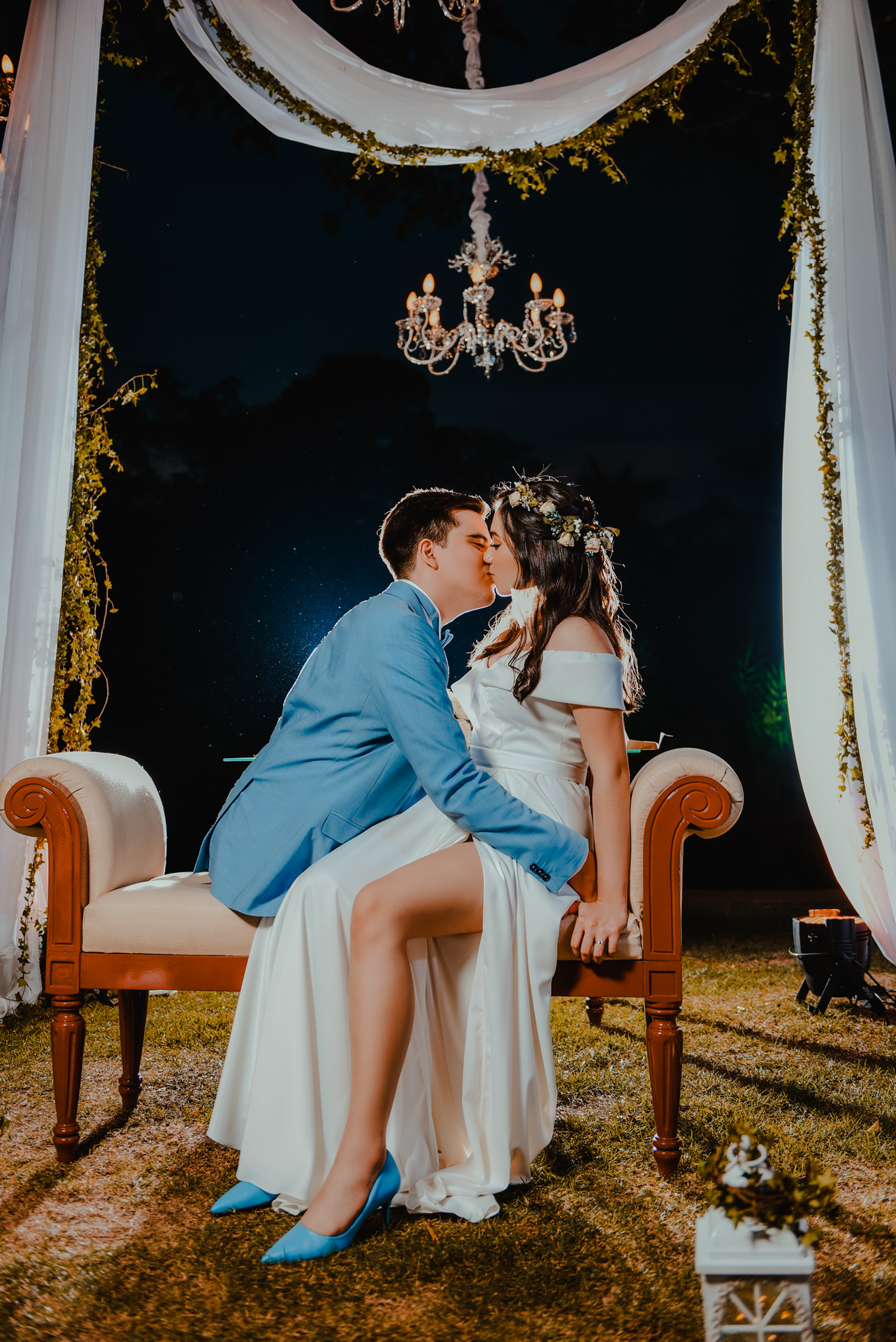 Boda en el jardín