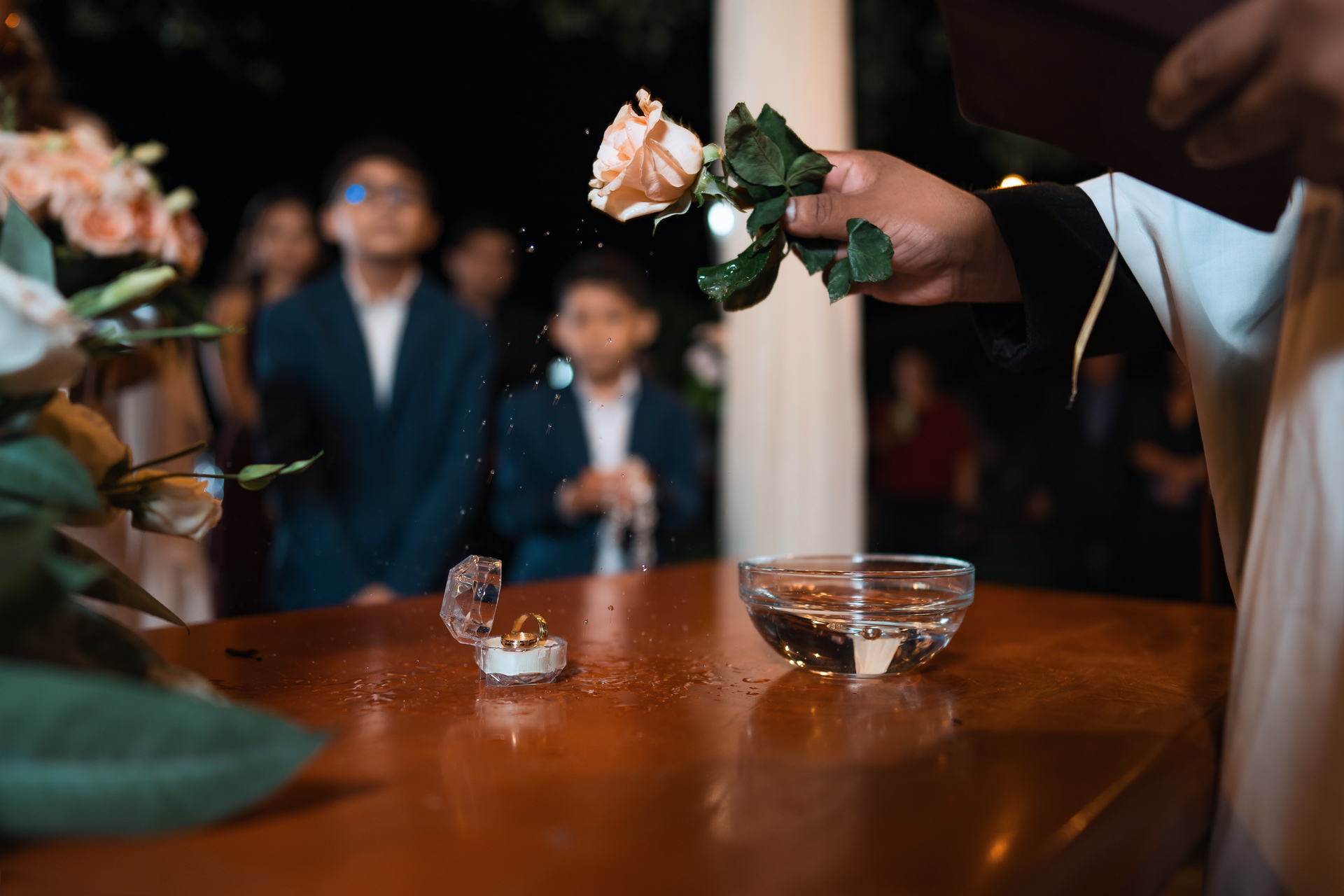 Boda en el jardín