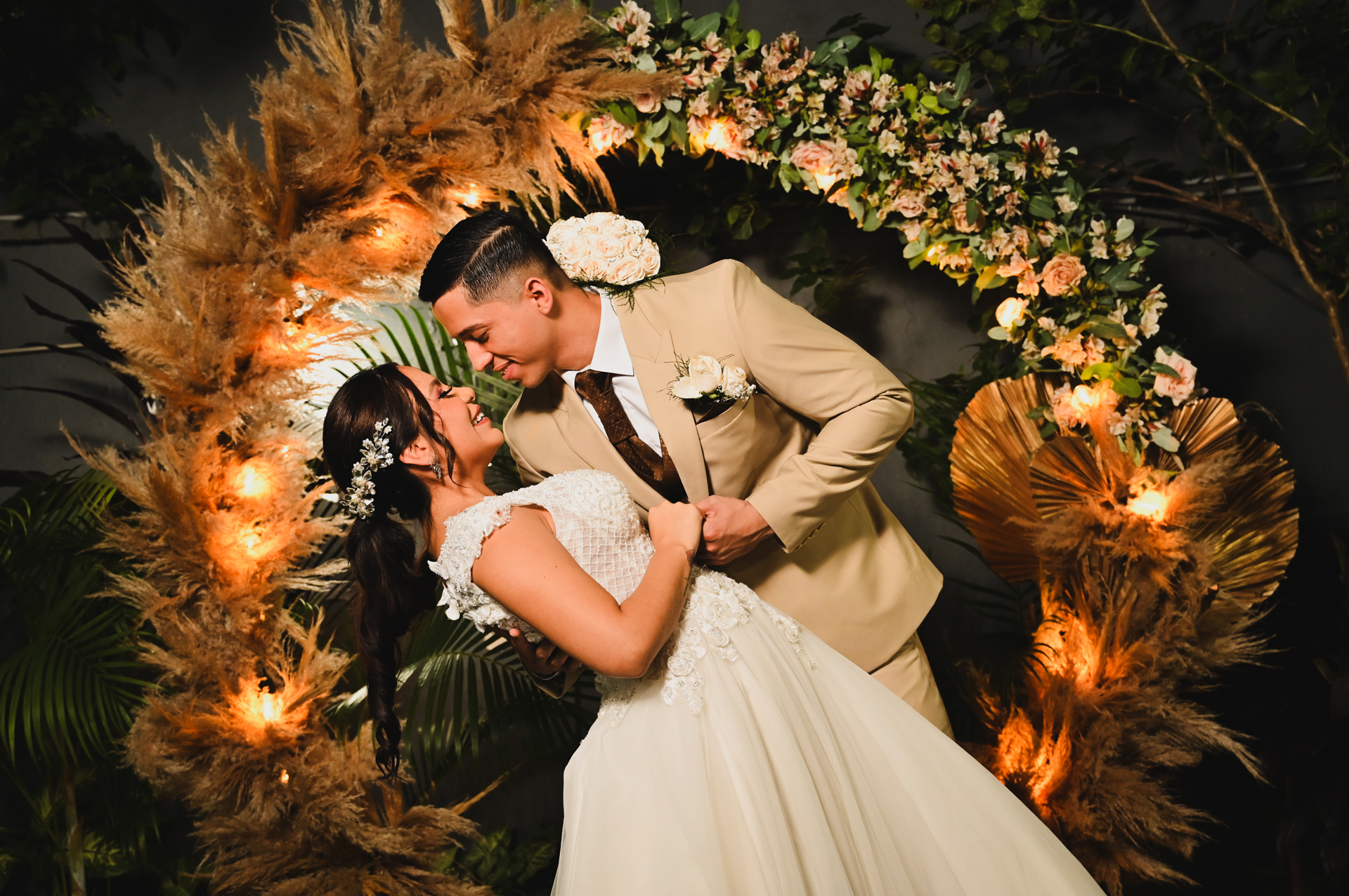 Boda en el jardín